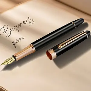 1 pc steel pen, 0.5 mm fine tip, artistic calligraphy, preferred for creative work, metal pen holder, elegant and premium, fits a 3.4 mm diameter, suitable for business and office, schools, students, study supplies, holiday gifts—Valentine’s Day, back-to-