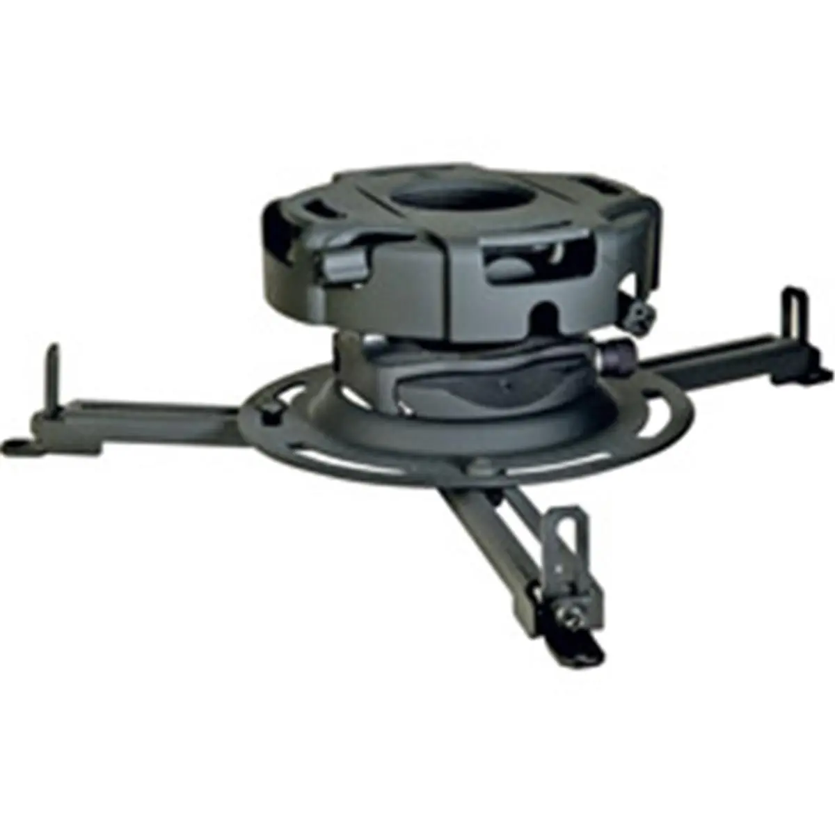 212 MAIN Precision Gear Adjustable Projector Mount - Flush-Mount Installation, Patent-Pending, Exact Tilt & Roll Image Positioning, Adapter Plate, Accessories, Cable Management