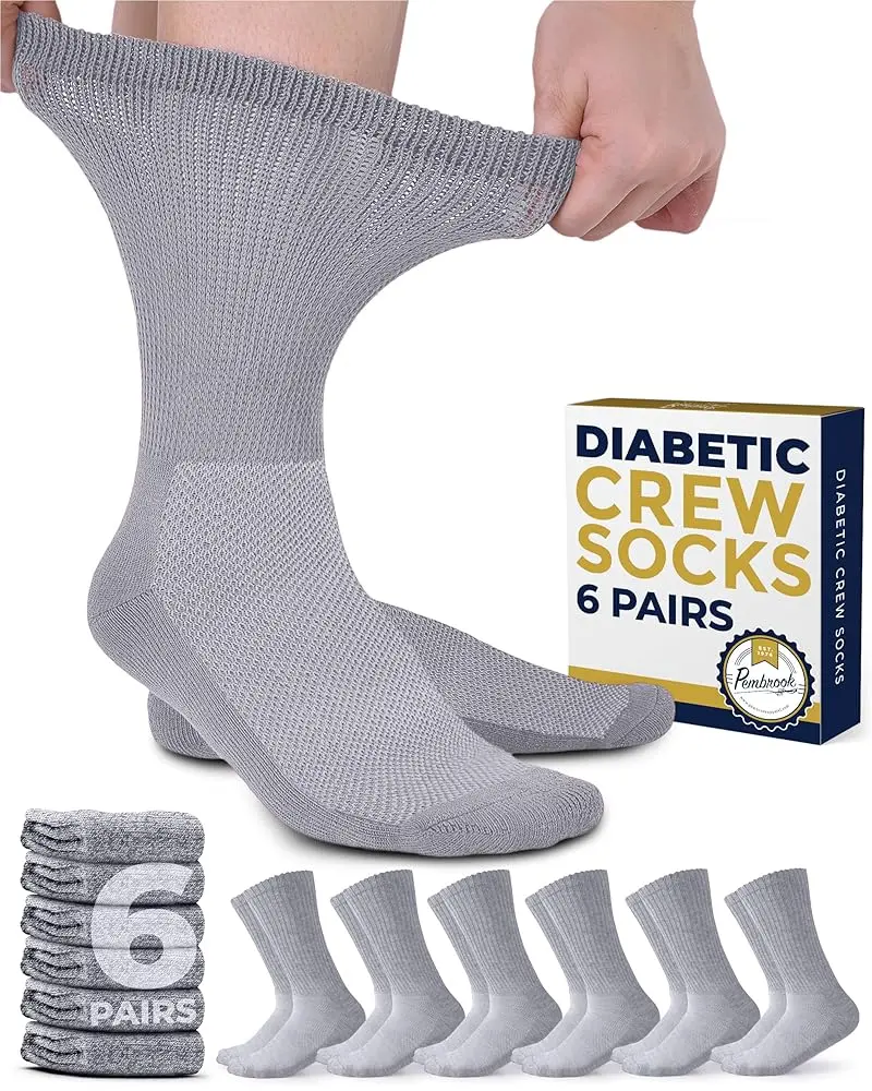 Grey - 6 Pairs