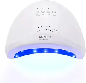 Portable 48W UV LED Nail Lamp,  Nail Dryer with 3 Timers & Smart Sensor Cures All Gels, for Home,Salon Manicure Pedicure