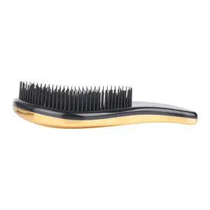 Comma Hair Brush Detangler, Hair Detangling Comb, Flexible Soft Bristles, Curved Scalp-Fit Design, Lightweight Anti-Slip Handle, for Wet & Dry Hair, Detangling Hairbrush