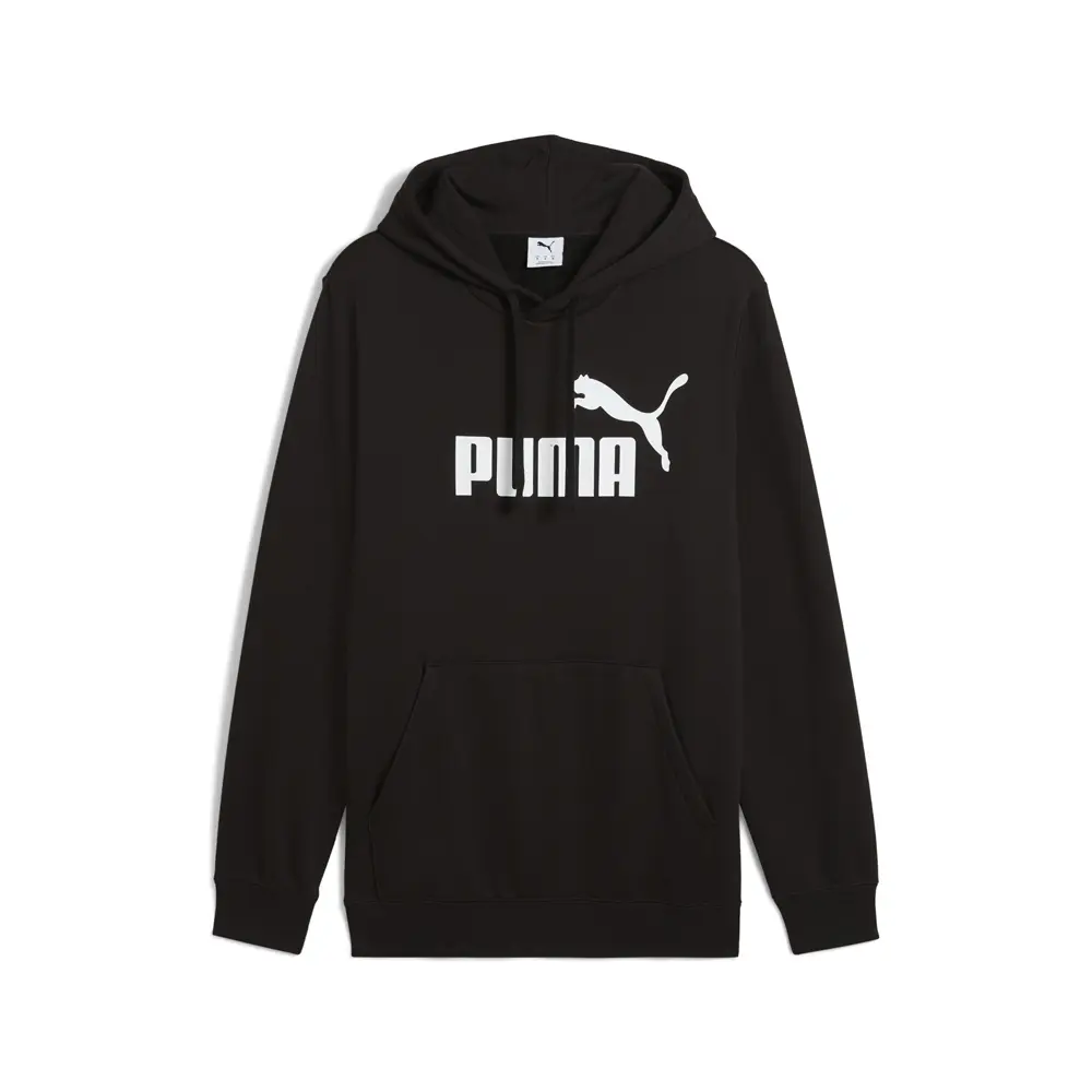 PUMA Mens Essentials No. 1 Logo Hoodie Casual Outerwear Casual - Black PUMA Mens Essentials No. 1 Logo Hoodie Casual Outerwear Casual - Black
