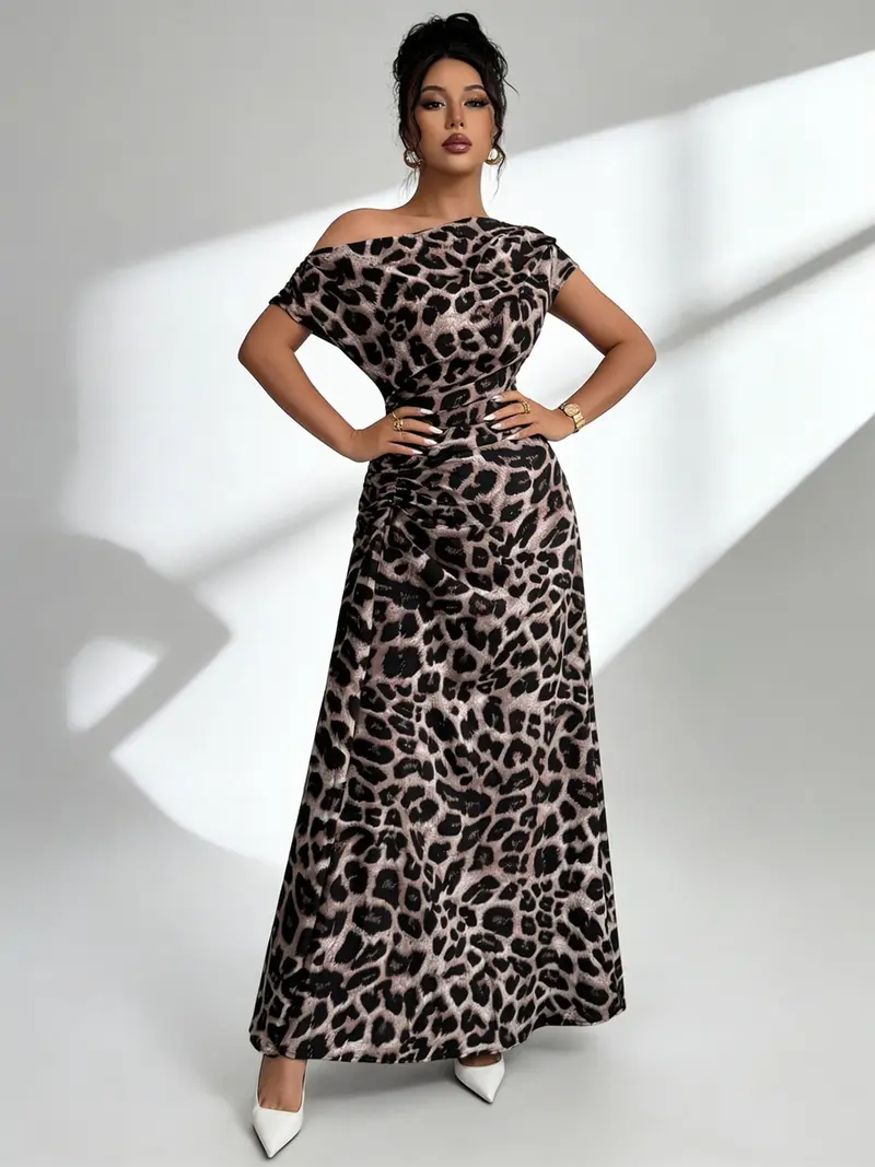 Leopard print dress - TikTok Shop