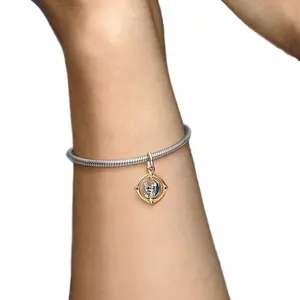 Mickey and Minnie Mouse charm