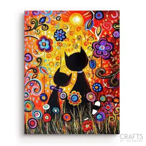 Happy Cats - Paint by Numbers - Crafty by Numbers