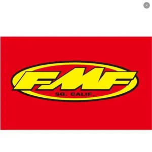 FMF Racing Motocross ATV Banner Flag 3x5ft Garage Wall Decor Sign for College Dorm - Man Cave Wall Decor with Unique Design