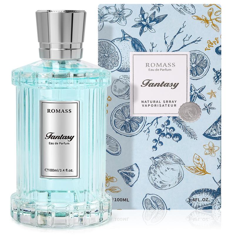 ROMASS Fantasy Unisex Eau de Parfum 100ml with Exotic Floral Woody ...