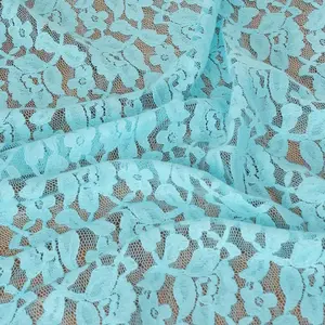 Elegant Eyelash Lace Fabric, Floral Embroidered Hollow Out Mesh, Perfect for Dresses Shirts Skirts Fashion Clothing Handmade Crafts