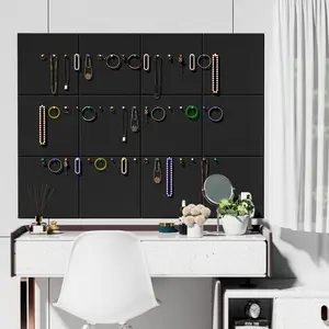 MaxGear Large Cork Board for Wall 48" x 36"  Bulletin Board, 12 Pack Felt Wall Tiles with Pushpins, Cork Boards for Office Pin Board Tack Board for Photo Meno Decor Home Decore Interior Decoration Accessories