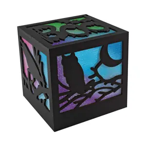 LumaBase Battery-Operated Color Changing Halloween Box