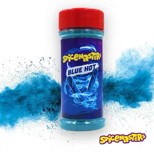 Spicemasters Blue Heat - Cool Look Savage Burn Spicy Taco Ceviche Tropical Mexican Seasoning with Natural Sugar Flavor Cayenne Pepper Powder Chili Chilli