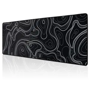 Hodiax Waterproof Mouse Pad with Durable Stitched Edge, XL Gaming Keyboard Pad, Non-Slip Rubber Base, Extended Desk pad for Gamer, Office & Home