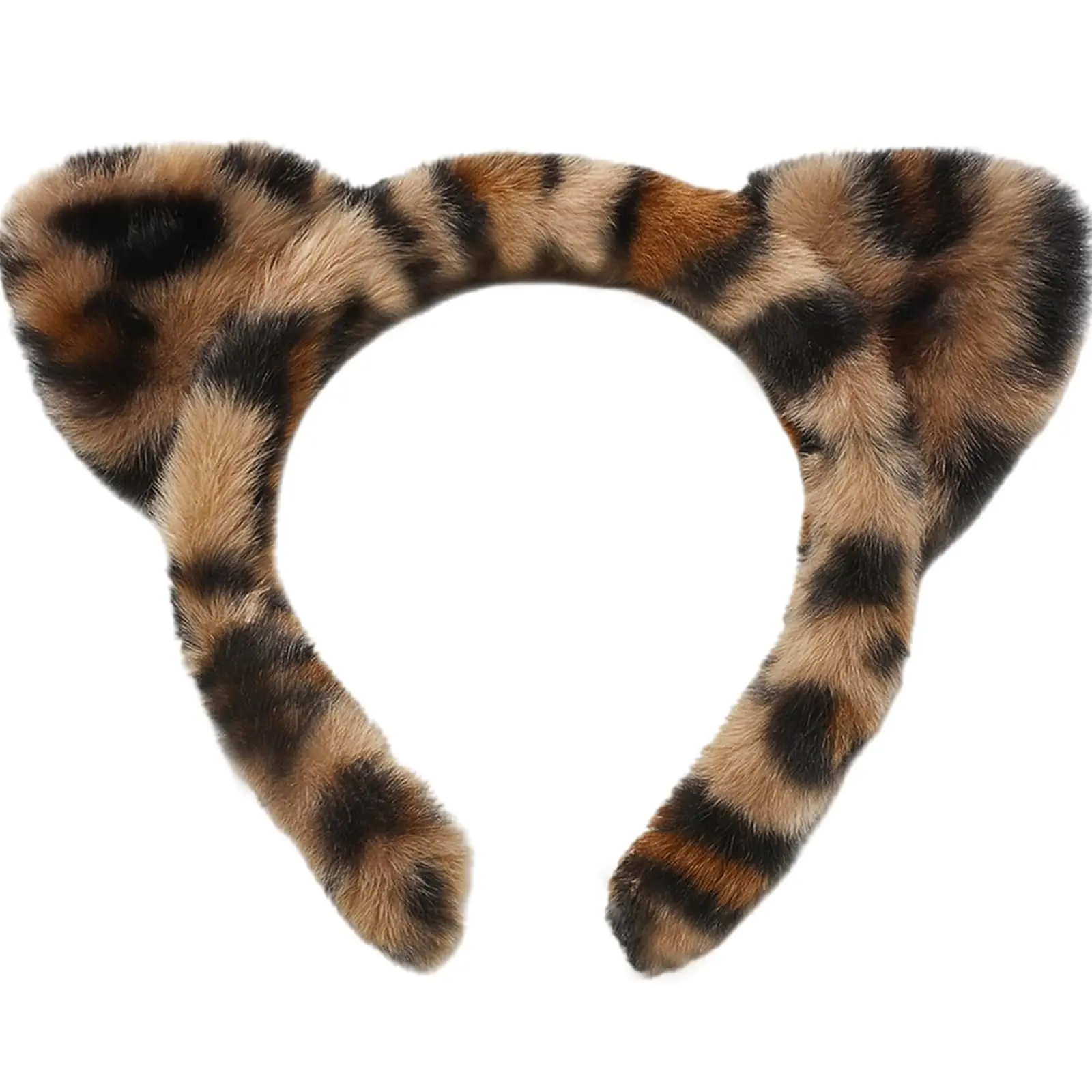 Cheetah Ears, Cheetah Headband, Cat Ears for Halloween and Cosplay