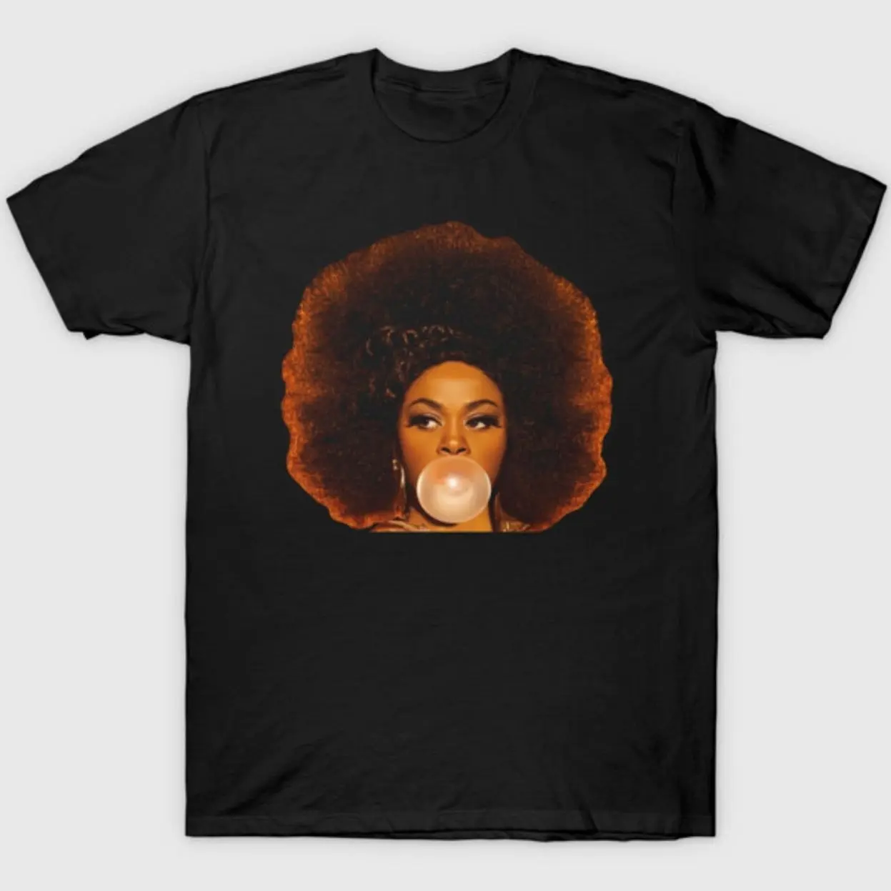 Jill Scott Bubble Gum Graphic T-Shirt, Neo Soul Music Fan Vintage Unisex Concert Tee MG2