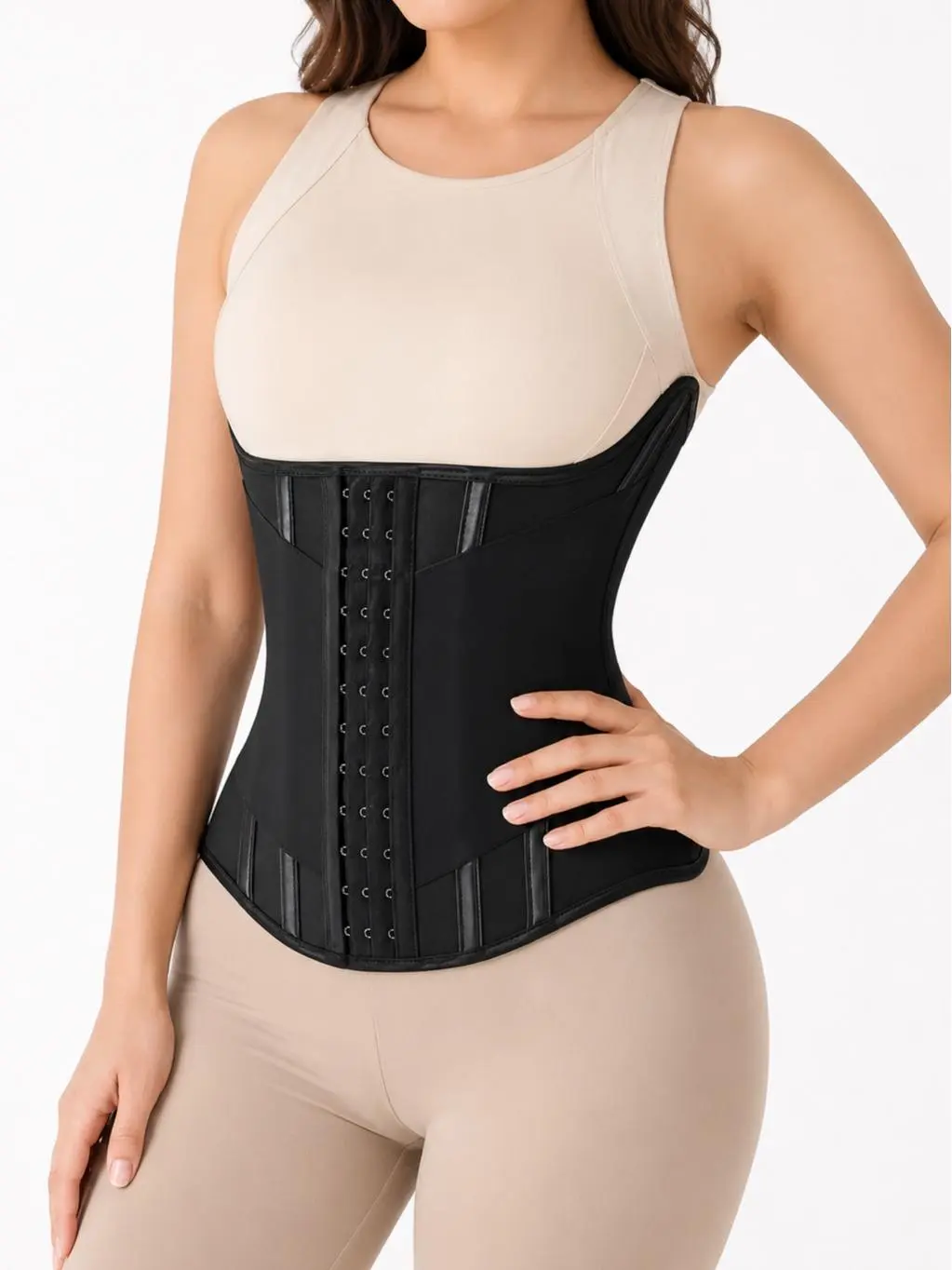 1/5 Women's High Waist Compression Waist Trainer Corset Body Shaper