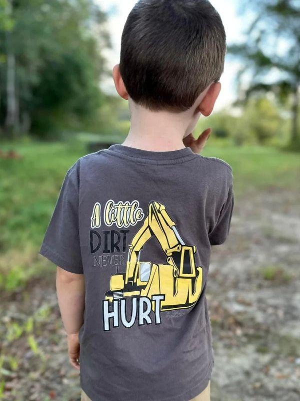 Youth and Adult  A Little Dirt Never Hurt tee, back to school shirt, Youth Casual Wear, Gift For Son And Daughter, youth swear, Toddler graphic tees, family matching shirt, holiday shirt, youth clothing