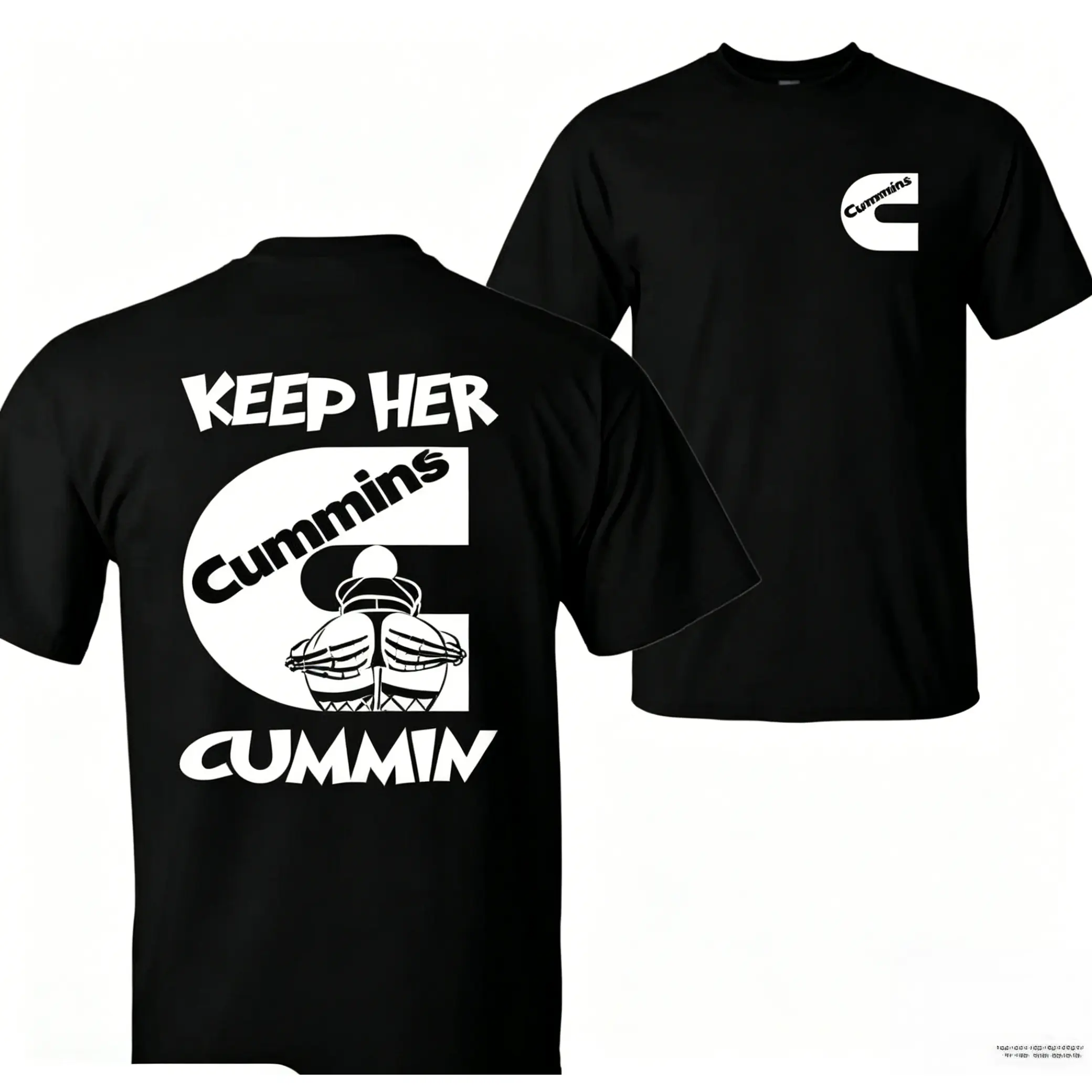 Barley Chick Cummins Style Hoodie| Diesel Truck Graphic Hoodie| Unisex Streetwear