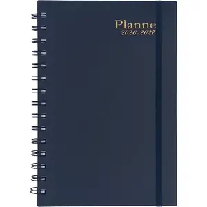 Planner 2026-2027,Weekly Monthly Planners 2026-2027,18 Monthly Planner from January 2026 to June 2027,Thick Paper,5.6"x 8.2",Daily Planners Notebook Black