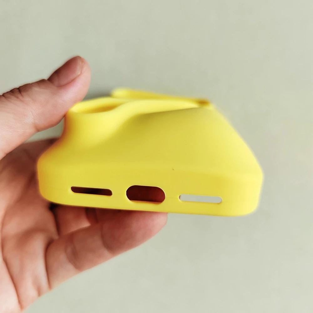 Hailey Fashion Lipstick Phone Case with Rhode Lipstick for iPhone 17 Pro Max 17 Air 11 12 13 14 15 16 Pro Max Plus Soft Silicone Edge Matte Lipstick Shockproof Base. Lip Gloss Holder Phone Case, Silicone Lipstick Case for iPhone