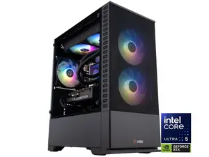 ABS Cyclone Aqua Gaming PC - Windows 11 - Intel Core Ultra 5 250KF Plus - Nvidia GeForce RTX 5060 8GB - DLSS 4 - 32GB DDR5 6400 - 1TB M.2 SSD
