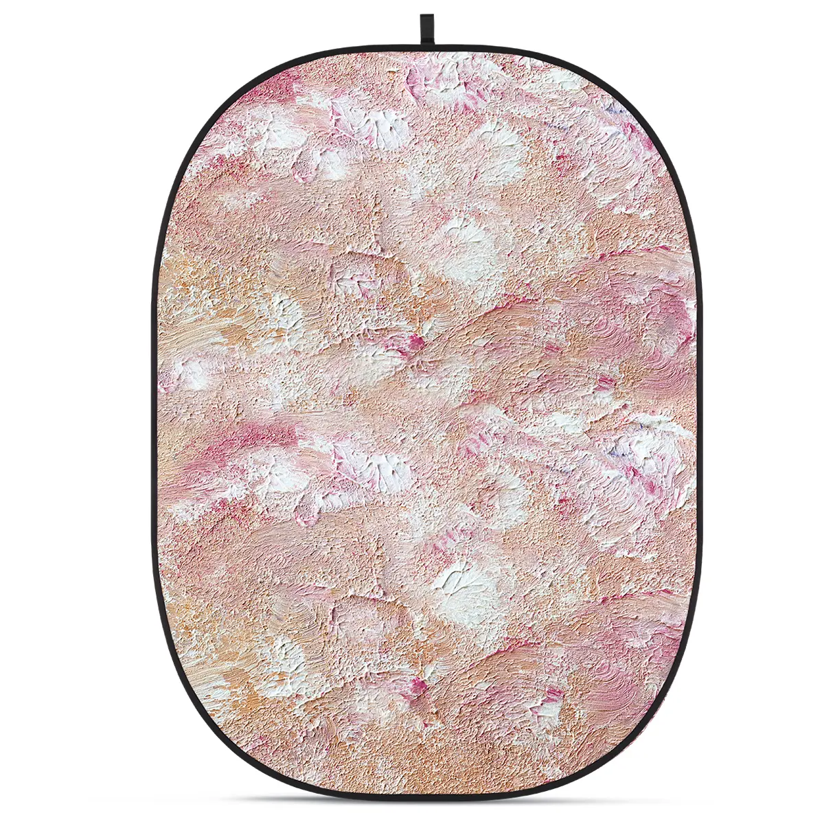 Glow CBA-PA0002 5x6.5' Fabric Collapsible Backdrop, Abstract Painting