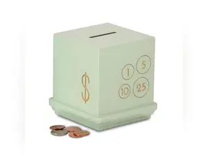 Mint Modern Cents Bank