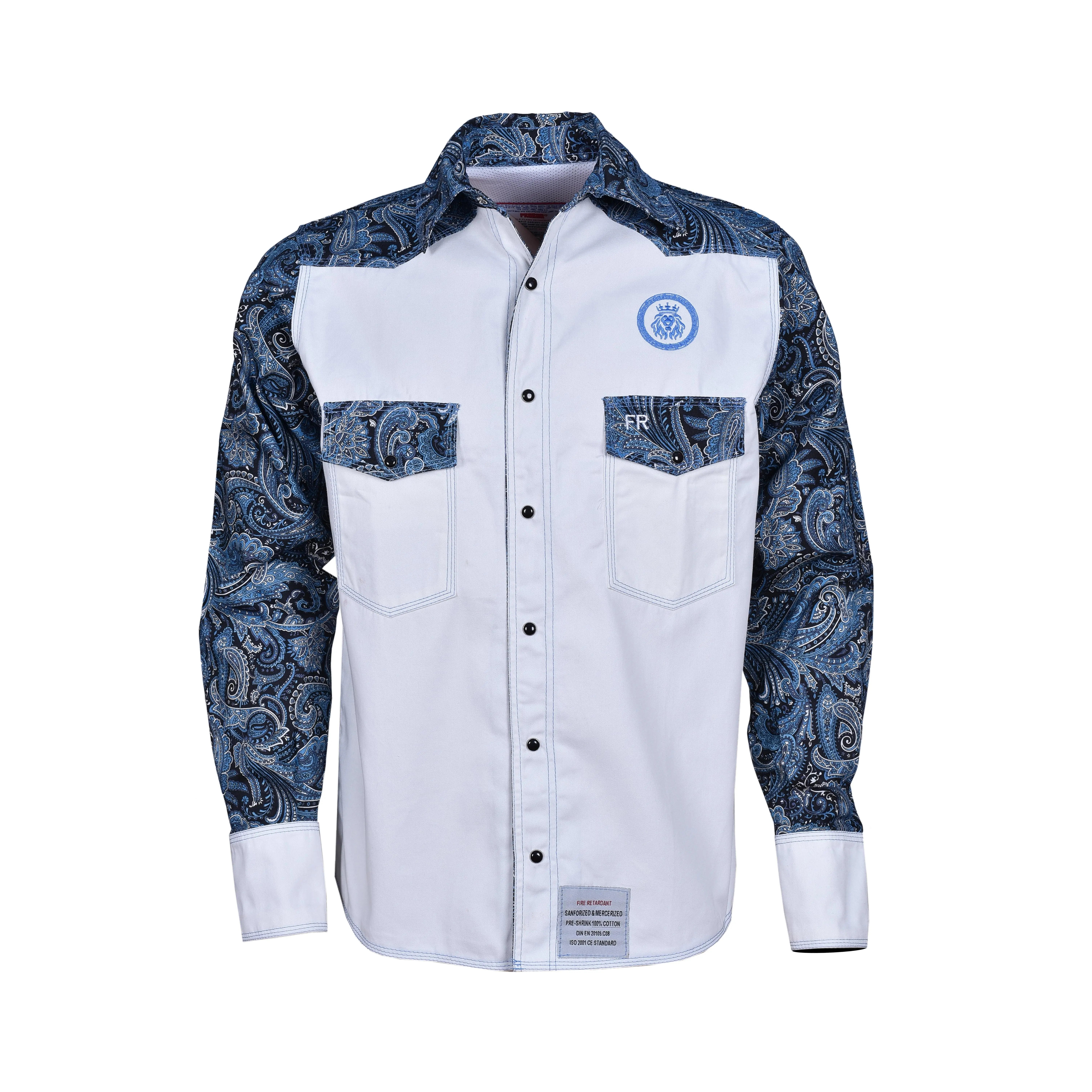ProWeldz White Pearly FR Diving Shirt, High-Quality Performance Fabric for Water Sports Enthusiasts
