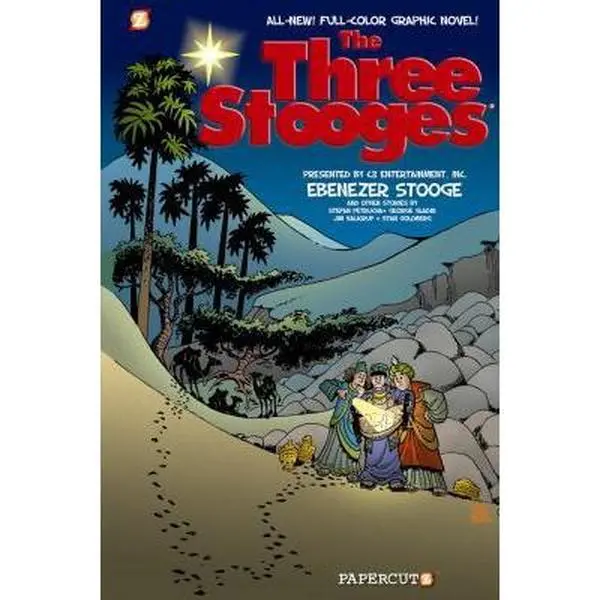 USED Book - The Three Stooges Graphic Novels #2: Ebenezer Stooge by George Gladir (Paperback) - english