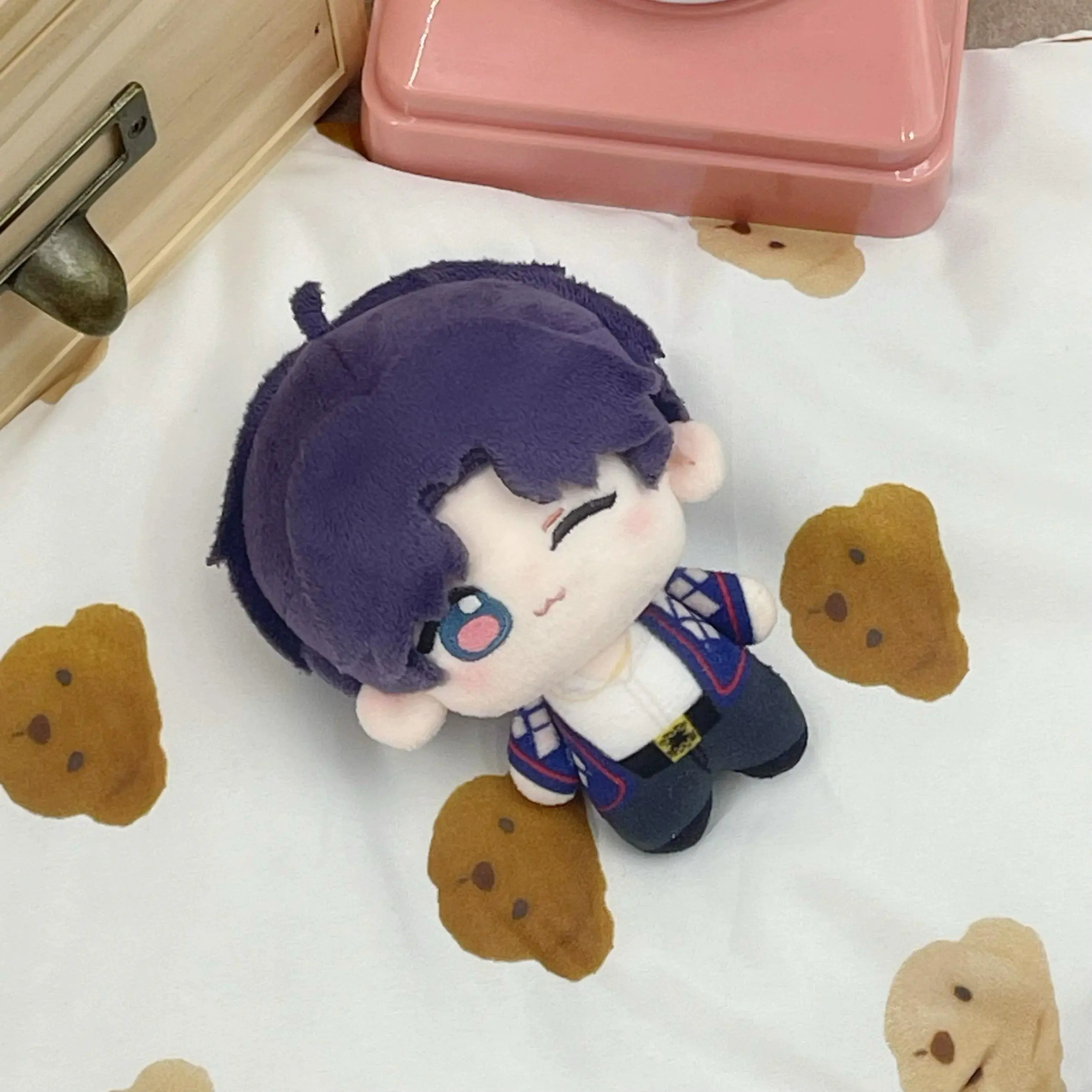 Love And Deepspace 10cm Sylus Xavier Plush Doll Pendant Stuffed Toy Caleb Plusie Collectible For Fans Holiday And Birthday Gifts