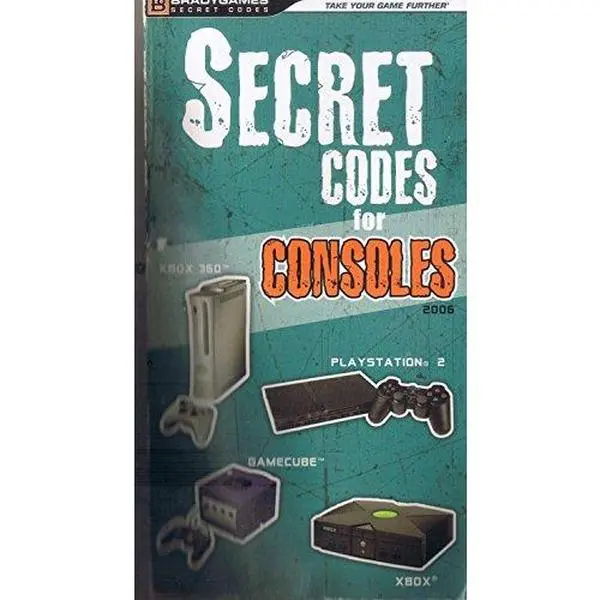 USED Book - Secret Codes for Consoles by brady-games (Paperback) - english
