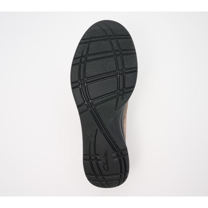 Clarks Collection Leather/Textile Slip-Ons - Ellowyn Lux