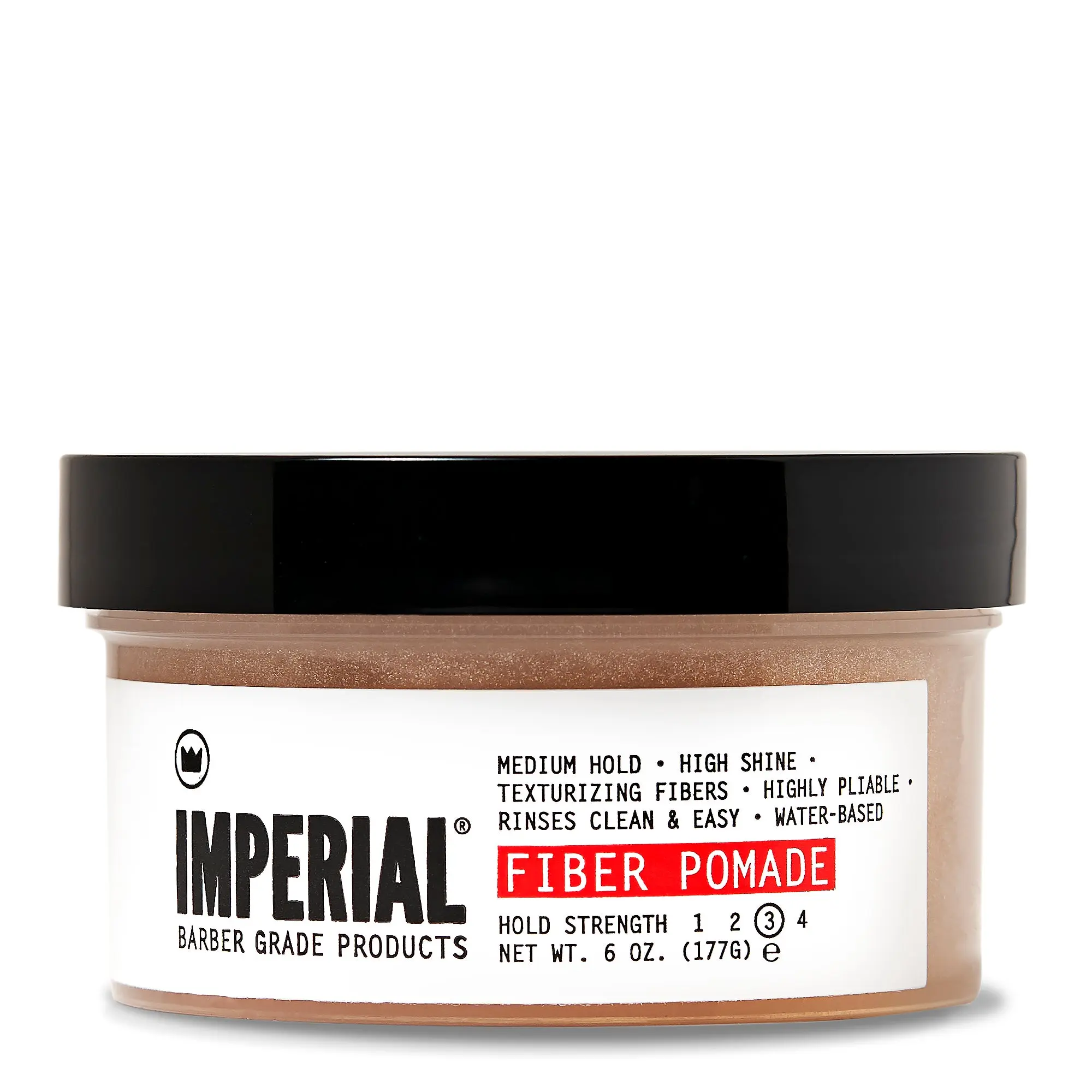 Imperial Barber Grade Products | Fiber Pomade - 6 oz