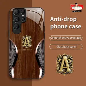 Suitable for [Galaxy S24 Ultra] New retro letter mobile phone case simple explosion-proof mobile phone case affordable anti-fall anti-fingerprint 995