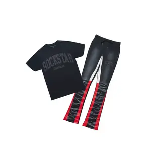 Nelly 2.0 Black/Black T-Shirt/Relaxed Track Set