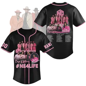 New Edition Way Tour 2026 Baseball Jersey, R&B Group Unisex Apparel For Men Women, Retro Music Fan Gift Idea | 260126.C15286.ID00