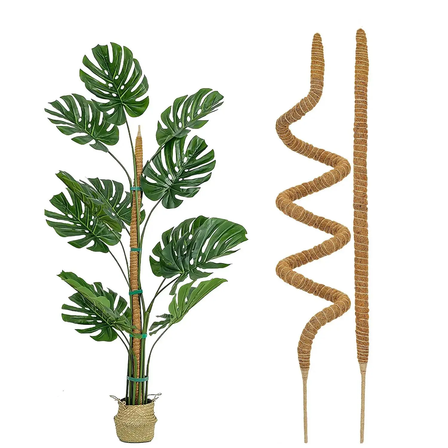 Plant Support Stick, 1 Count Flexible Plant Climbing Support, Moss Pole for Plants Monstera, Garden Supplies for Home Garden, Outdoor