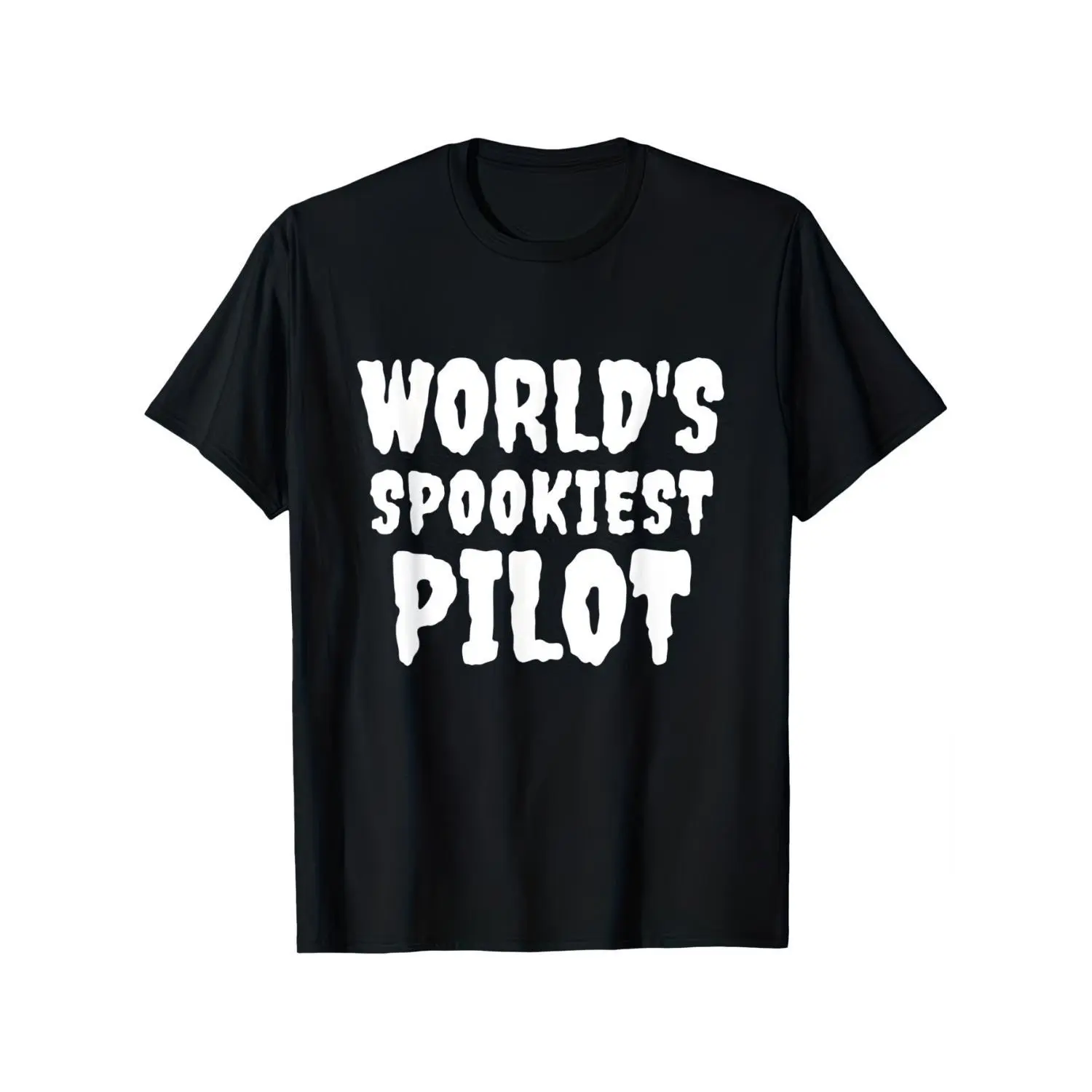 Terrifying Pilot Halloween Aviation T Shirt National Aviation Day Funny Pilot Gift Tee Apparel Novelty T Shirt for Aviation Enthusiasts Adults