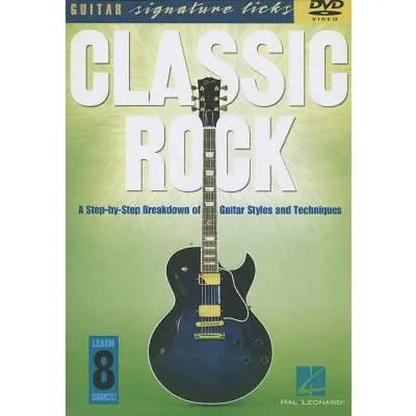 USED-Classic Rock: A Step-By-Step Breakdown of Guitar Styles and Techniques (DVD)