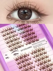 Brown false eyelashes are sexy, naturally soft, and lengthening. False eyelashes are simple and easy-to-use makeup tools, suitable for beginners. They are comfortable and fashionable wholesale makeup tools.
