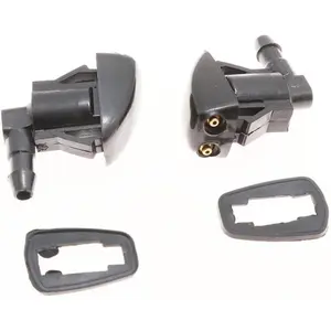 Pack of 2 Windshield Washer Nozzle Sprayers Kit Front Left Right Windshield Washer Squirter Nozzle for 2008-2012 Jeep Liberty 2007-2011 Dodge Nitro Replace 55079049 AA 55372143 AB 55157-319AA