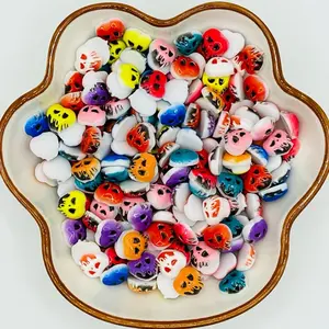 Skull-Heart Mix Mini Charms for DIY, No Hole, Nail Art, Nail Charms, Hobbies- 20ML