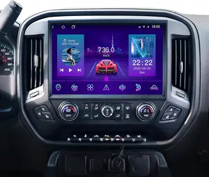 13.1" 8-Core Android 13 Car Stereo for Chevrolet Silverado GMC Sierra 2014 2015 2016 2017 2018, 4GB+64GB Head Unit, Wireless CarPlay Android Auto, GPS Navigation, Bluetooth 5.4, WiFi, Rear Camera