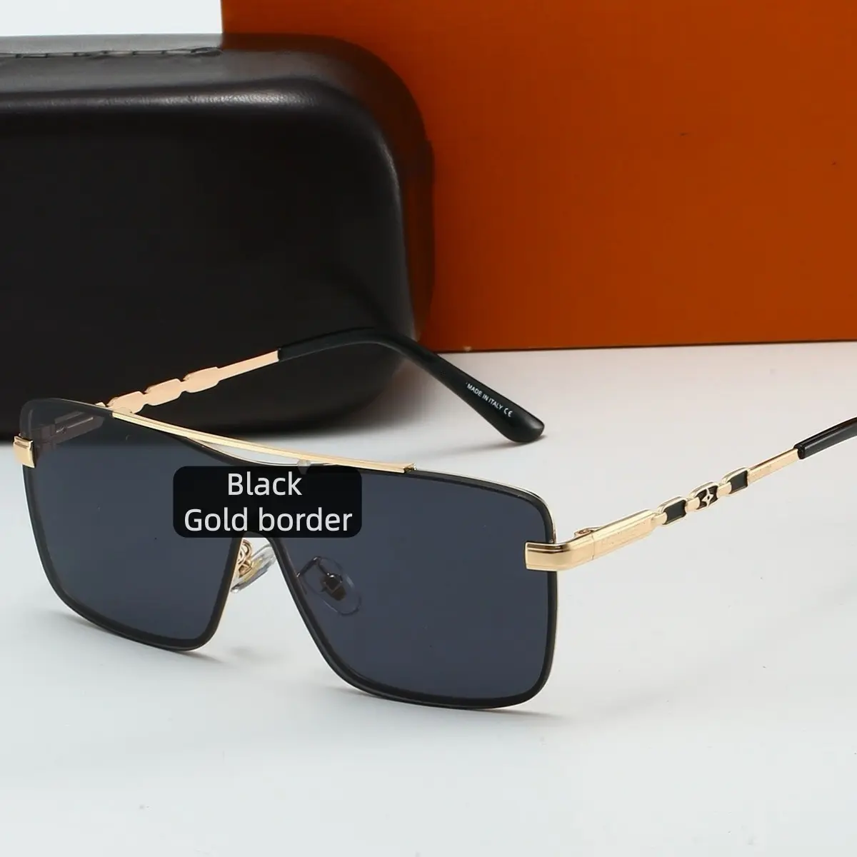 Classic letter-style sunglasses, classic sunglasses, suitable for both men and women.