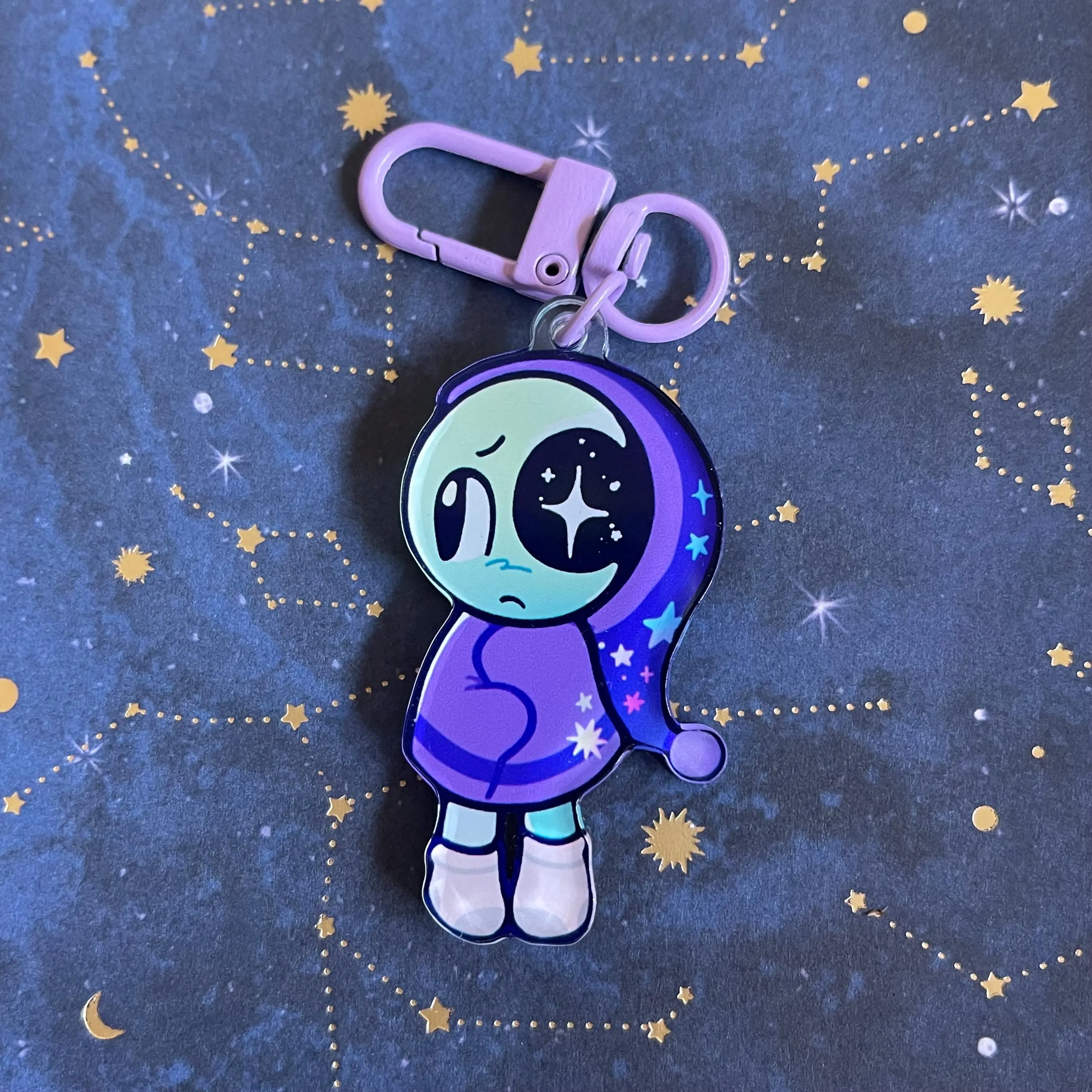 Dandys World Main Toons Keychains - Astro, Shelly, Sprout, Cosmo