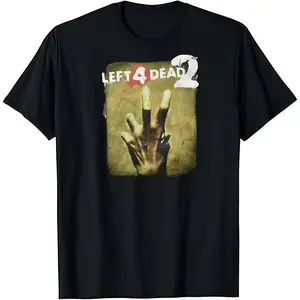 Left 4 Dead 2 T Shirt Vintage Grunge Graphic Opium Y2K Tapout Amity Affliction, Unisex T-shirt, Y2k Shirt, Gift For Men Women Top Womenswear Pink Black graphic tee men gifts 90s graphic tees Casual Crewneck