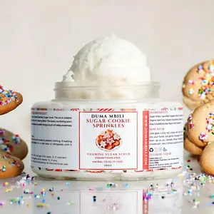 Sugar Cookie Sprinkles Foaming Sugar Scrub