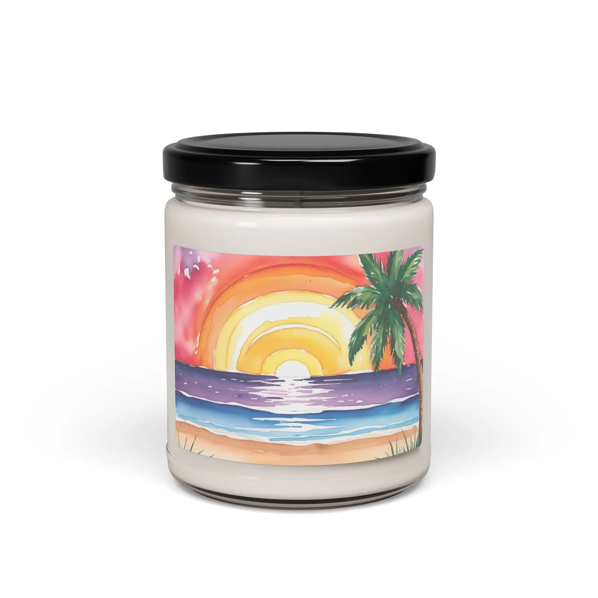 Sunshine Fragrance Candle, Coastal Home Decor and Gift - Soy Candle, Nautical