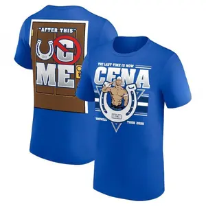 Men's Blue John Cena Farewell Tour 2025T-Shirt Professional Wrestler Tee For Man and Woman Unisex T-Shirt