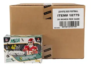 Break # 14   2025 Panini Prizm Hobby Mega Full Case  (20 Boxes)