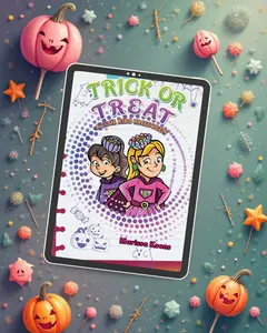 Trick or Treat Paperback by Marissa Koons - Second Book in The Cool Kids Series - Uplifting Tale of Friendship Resilience and Inner Strength